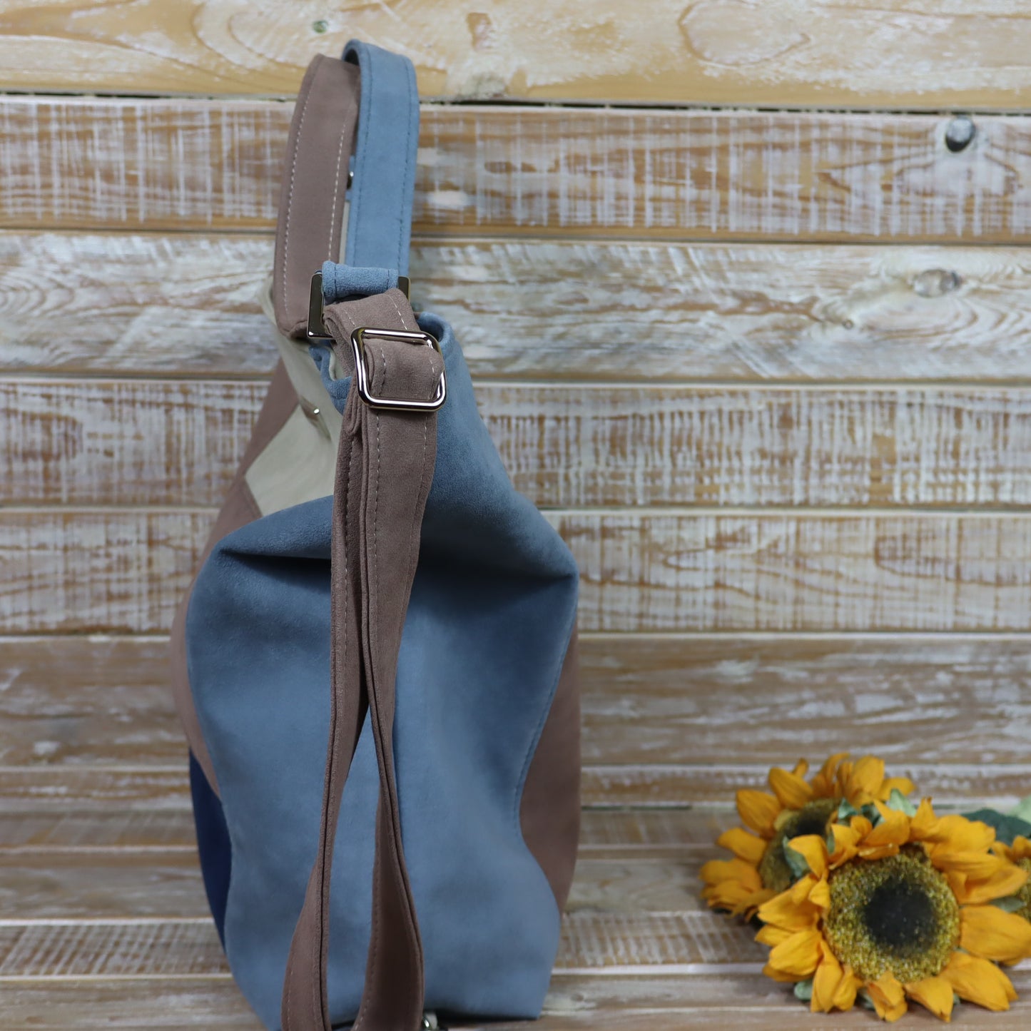 Borsa Zaino cammello carta zucchero