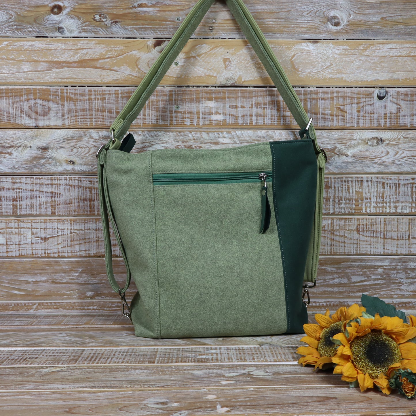 Borsa Zaino verde