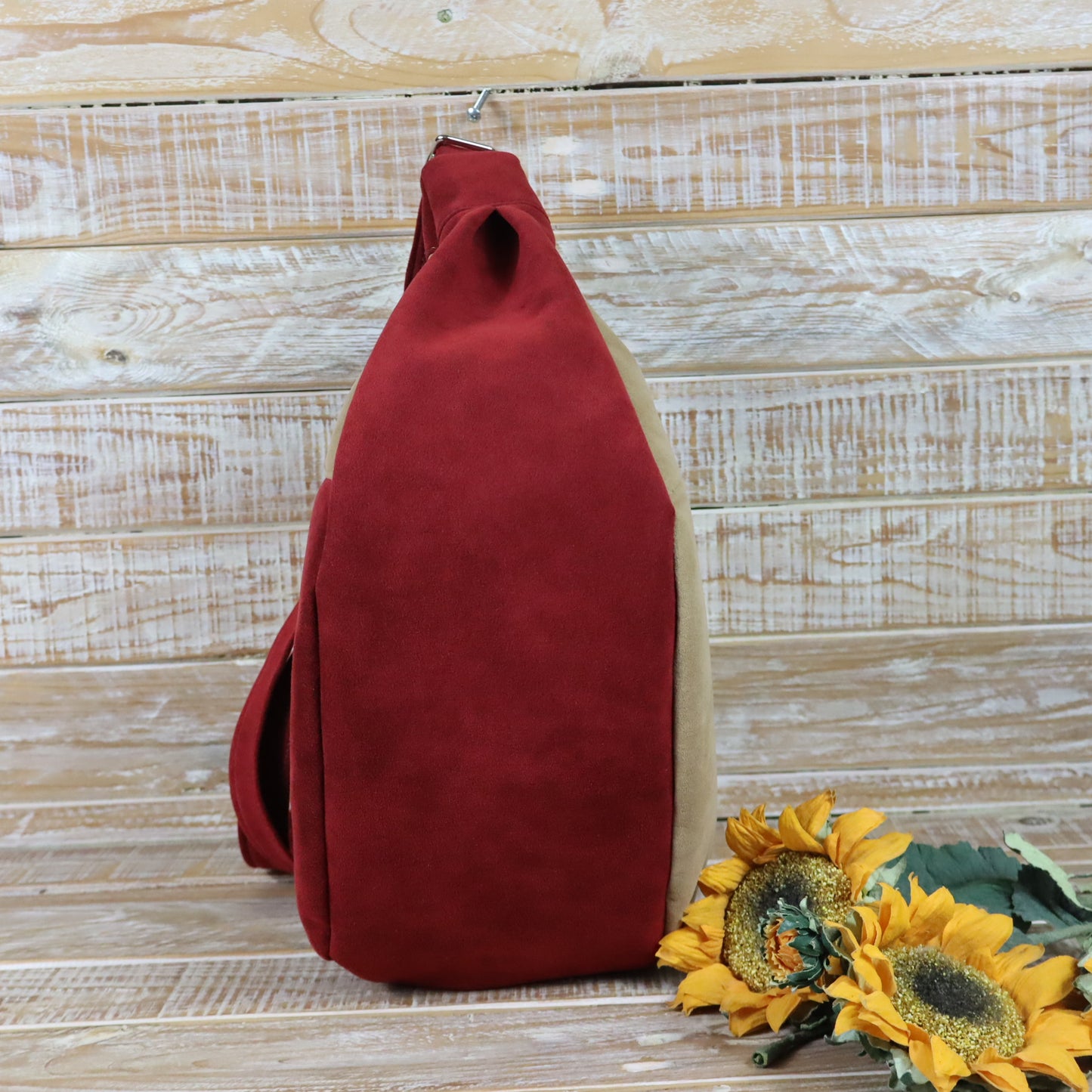 Hobo Bag rosso cammello