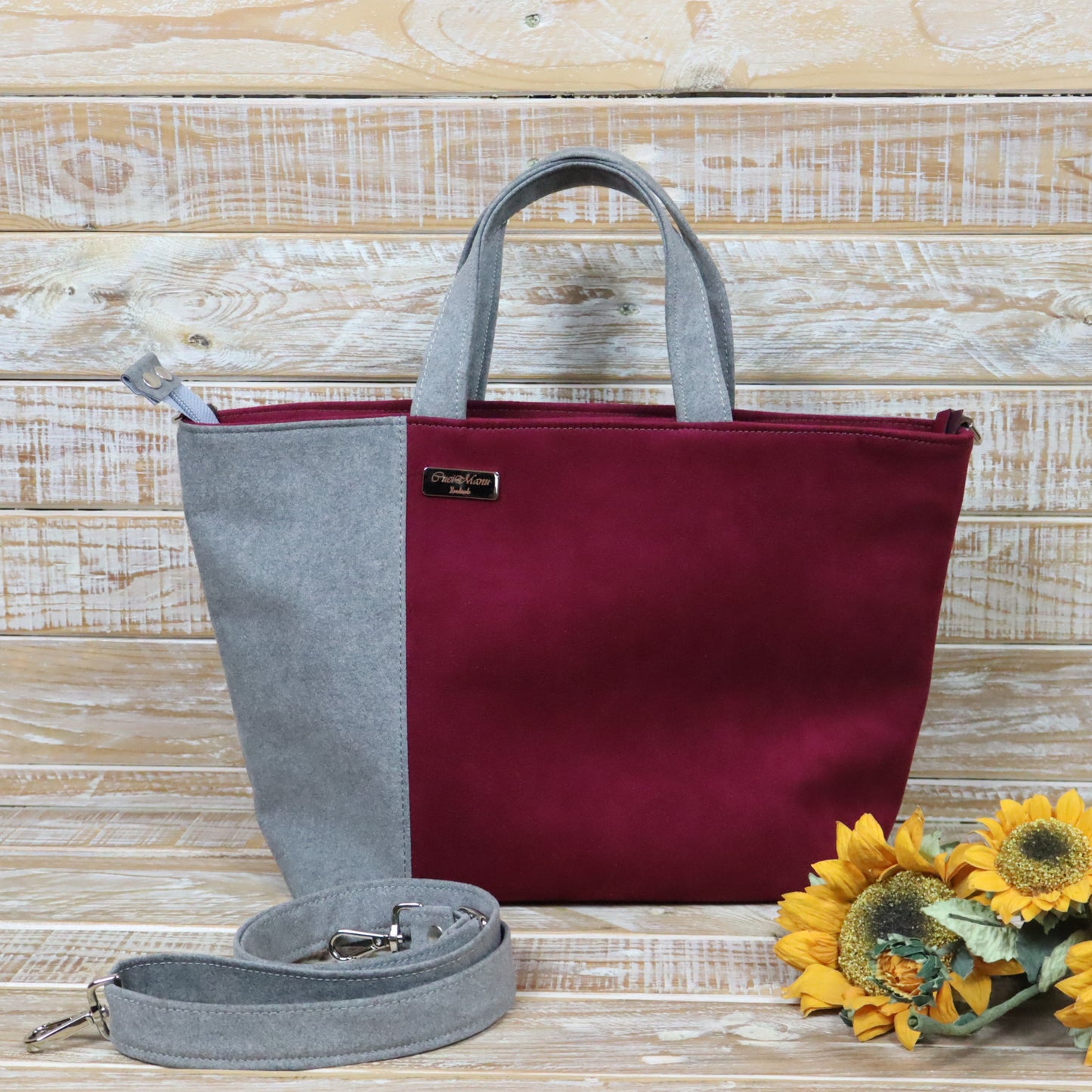 Debora Tote Bag - grigio porpora