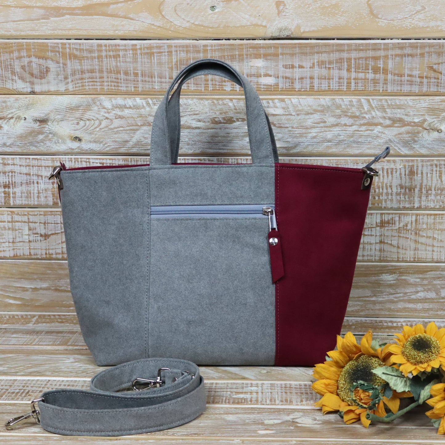 Debora Tote Bag - grigio porpora