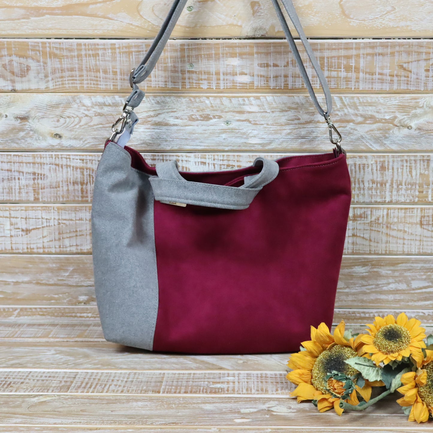 Debora Tote Bag - grigio porpora