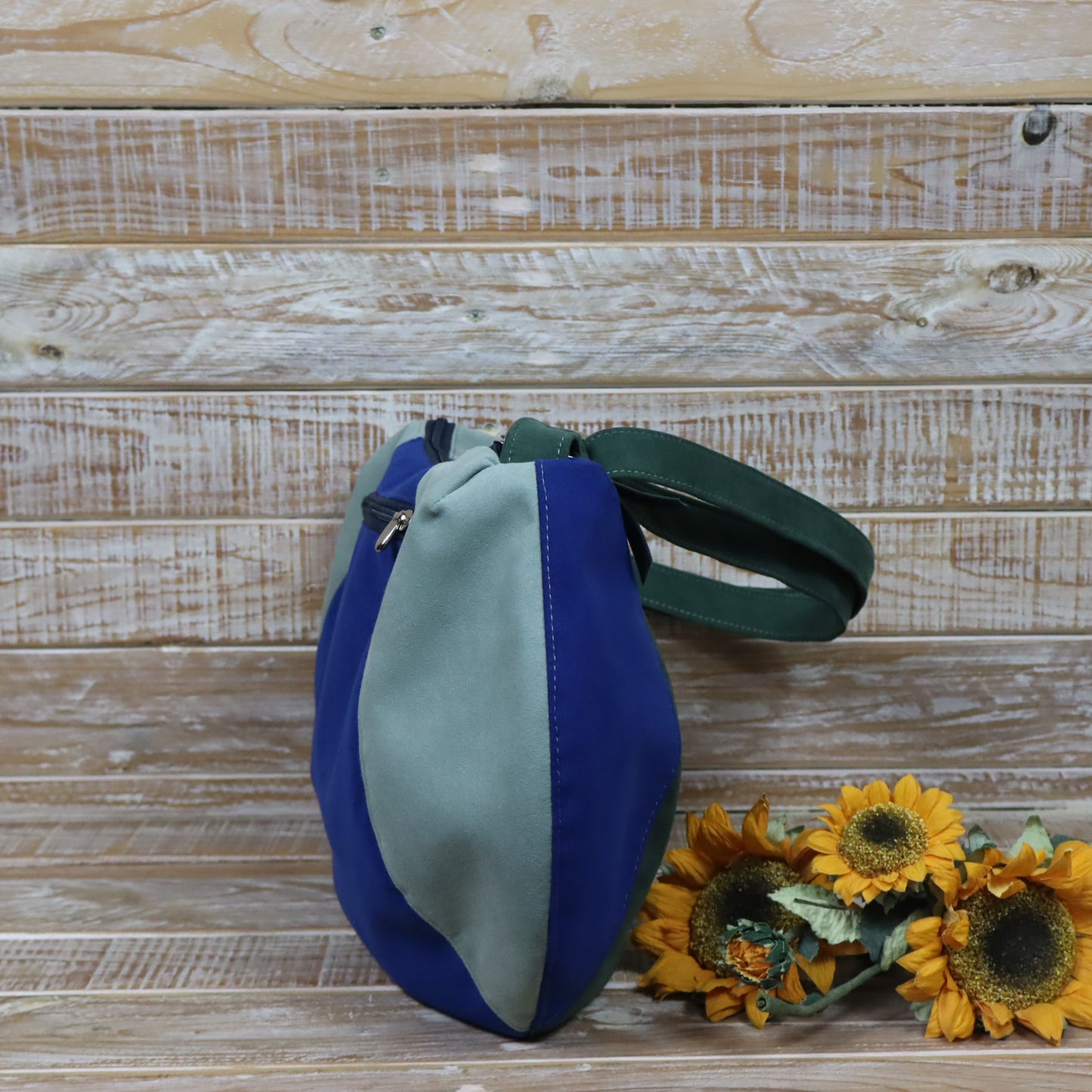 Livia Hobo Bag verde blu