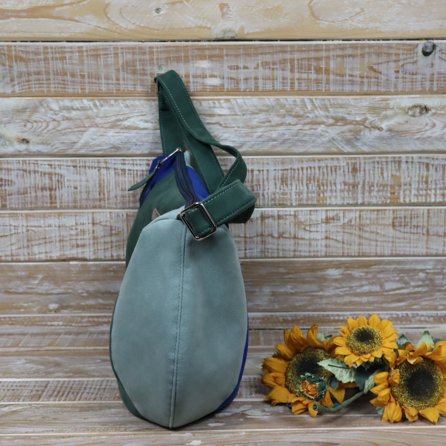 Livia Hobo Bag verde blu