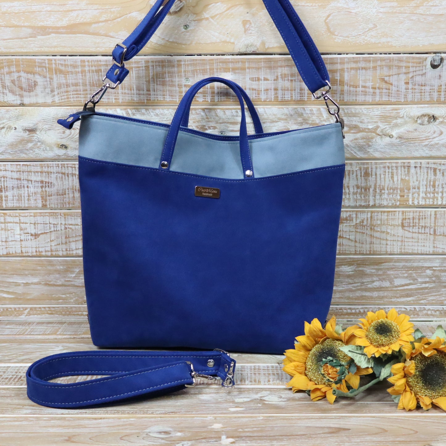 Anselma Borsa Zaino - blu