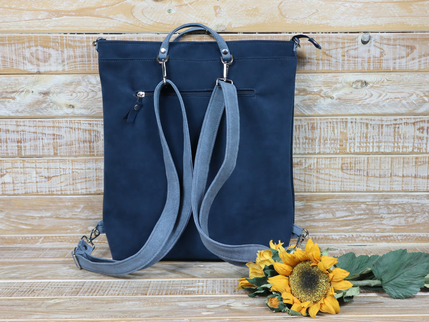 Anselma Borsa Zaino porta PC 15" blu