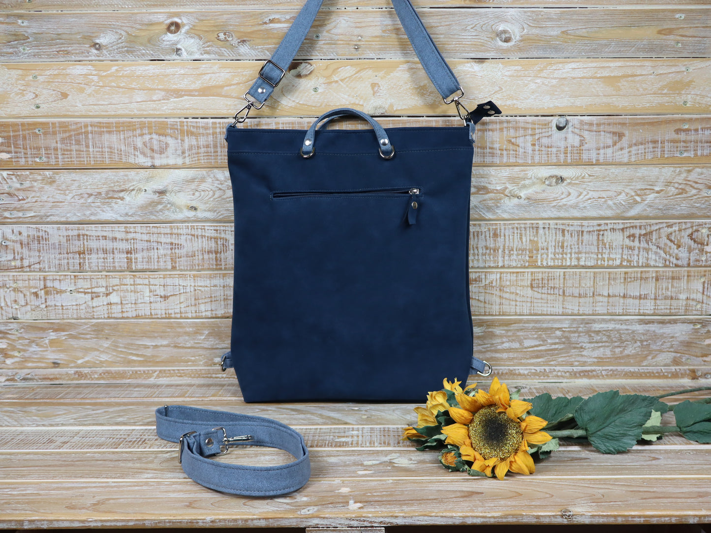 Anselma Borsa Zaino porta PC 15" blu