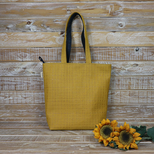 Bruna Shopper M giallo blu