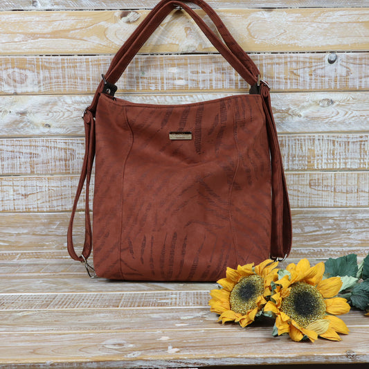 Borsa Zaino marrone bruciato