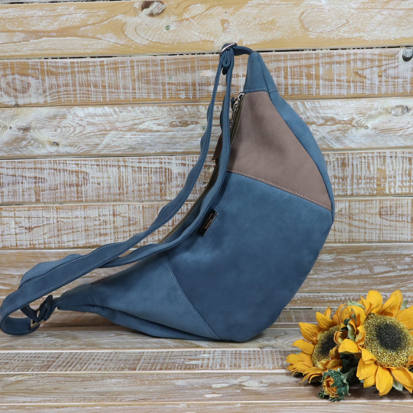 Hobo Bag carta zucchero tortora