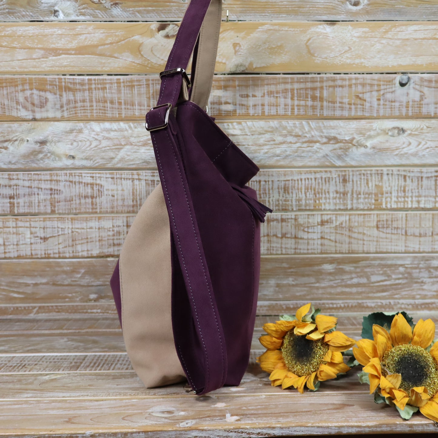 Borsa Zaino vinaccia rosa