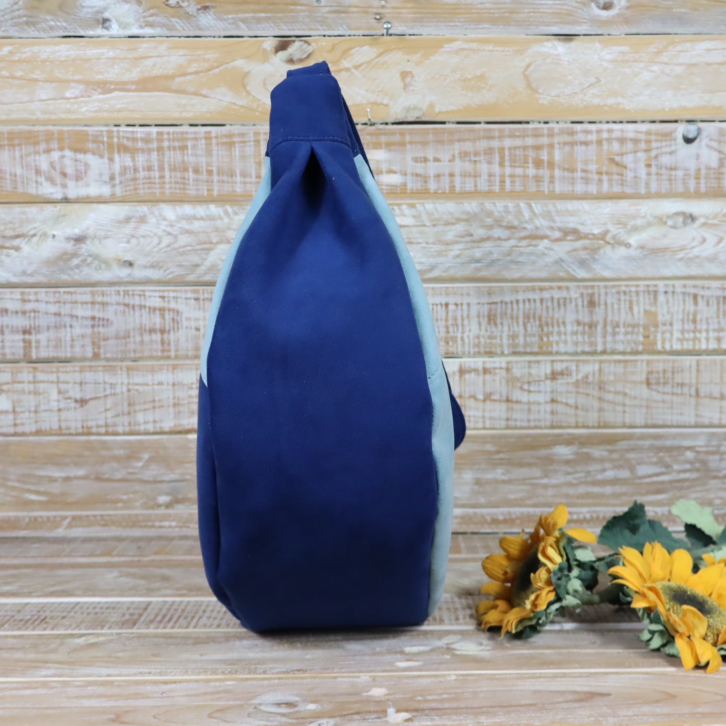 Hobo Bag blu e celeste