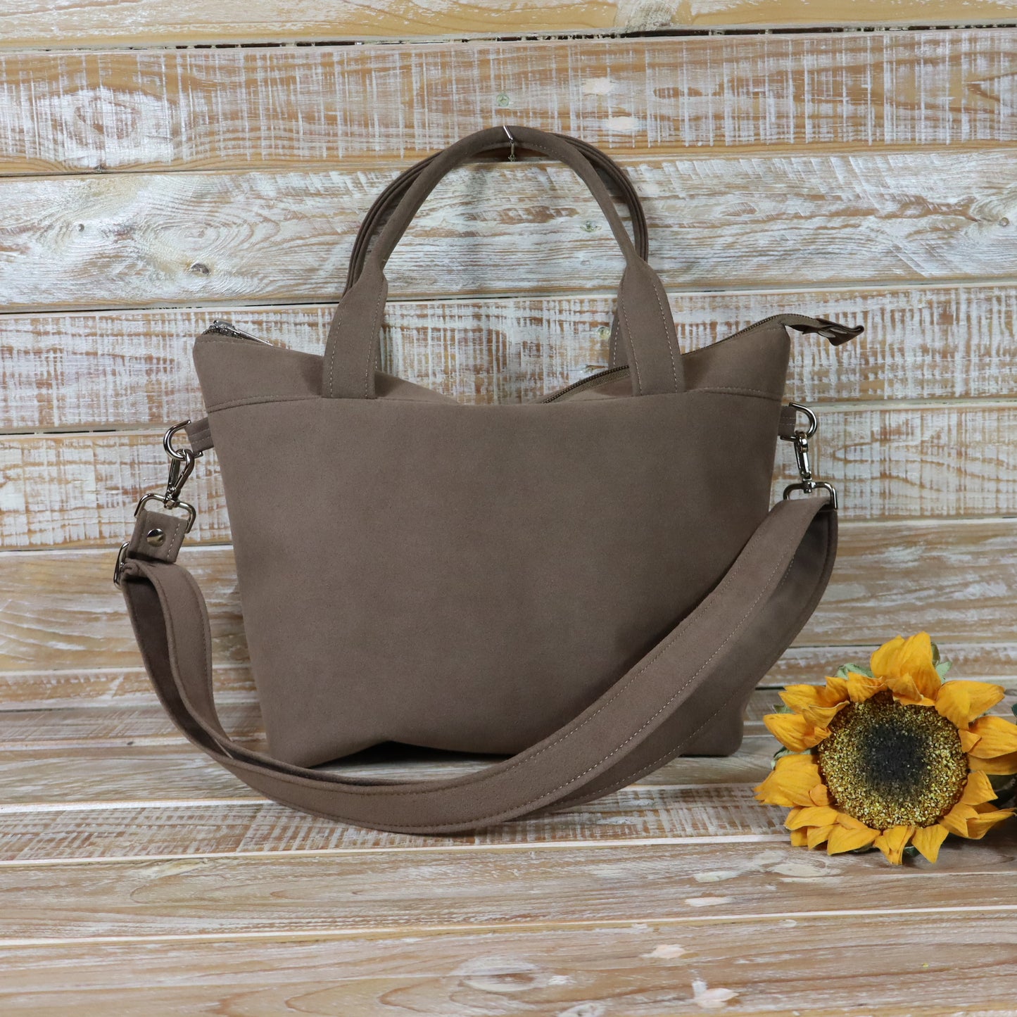 Einkaufstasche - Graugrün