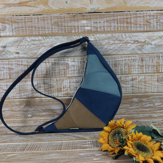 Giacinta Umhängetasche - grün blau