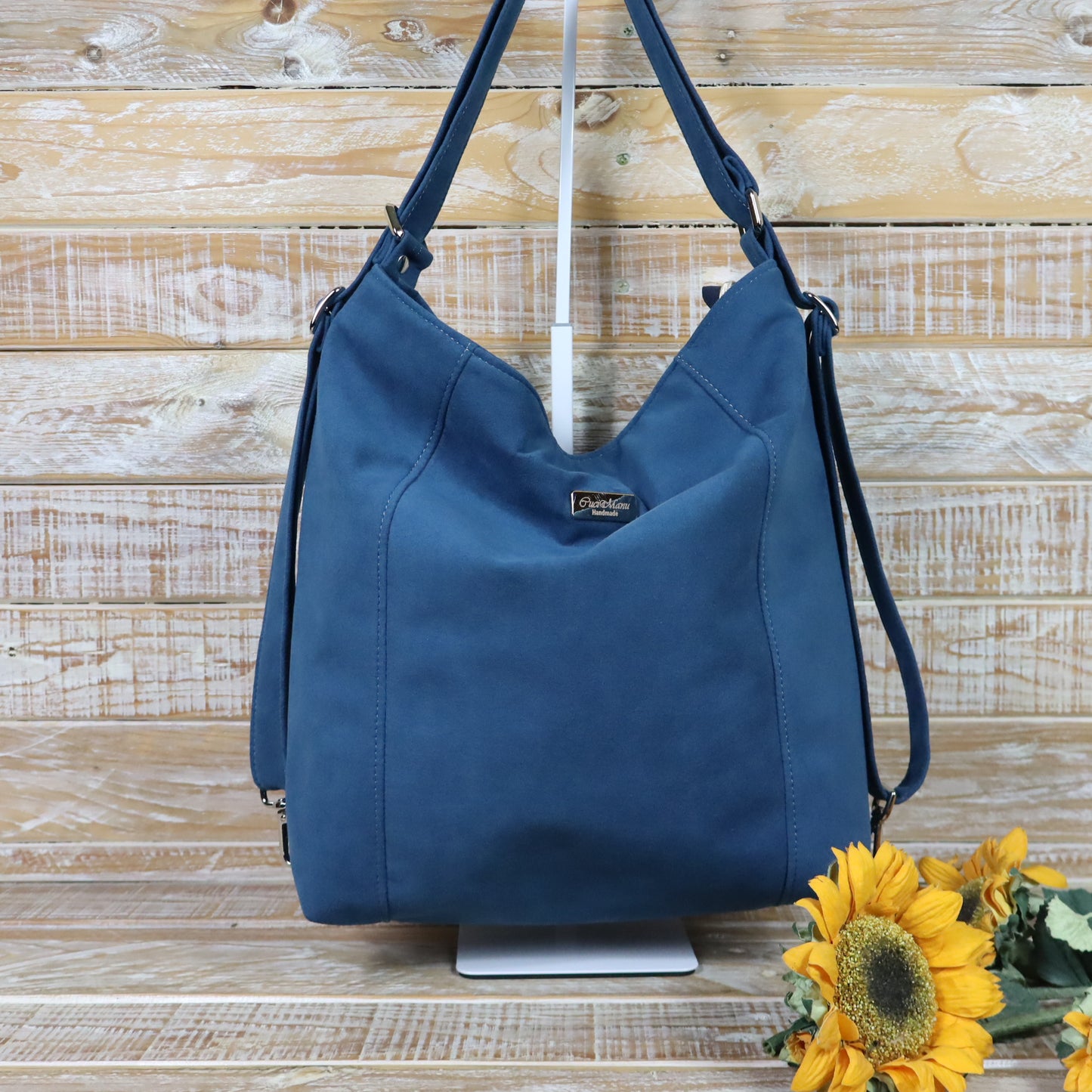 Borsa zaino Anselmina blu