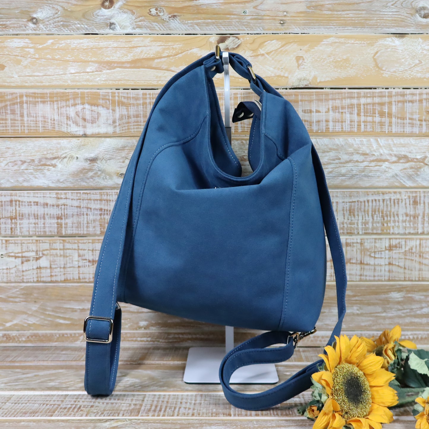 Borsa zaino Anselmina blu