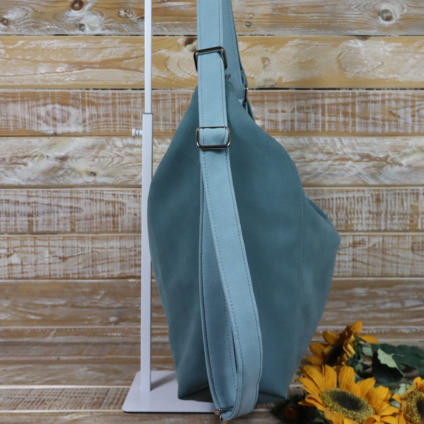 Borsa zaino Anselmina azzurro carta zucchero