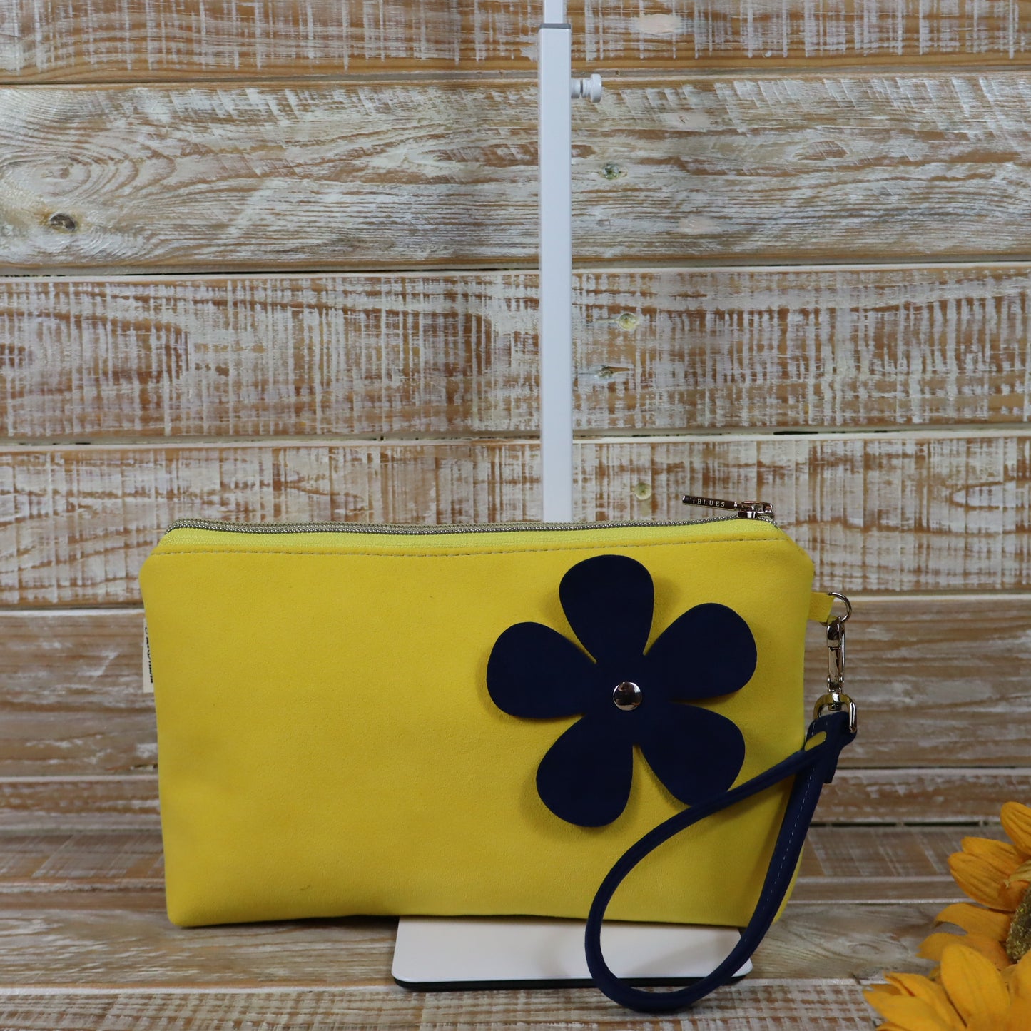 Pochette versatile giallo blu