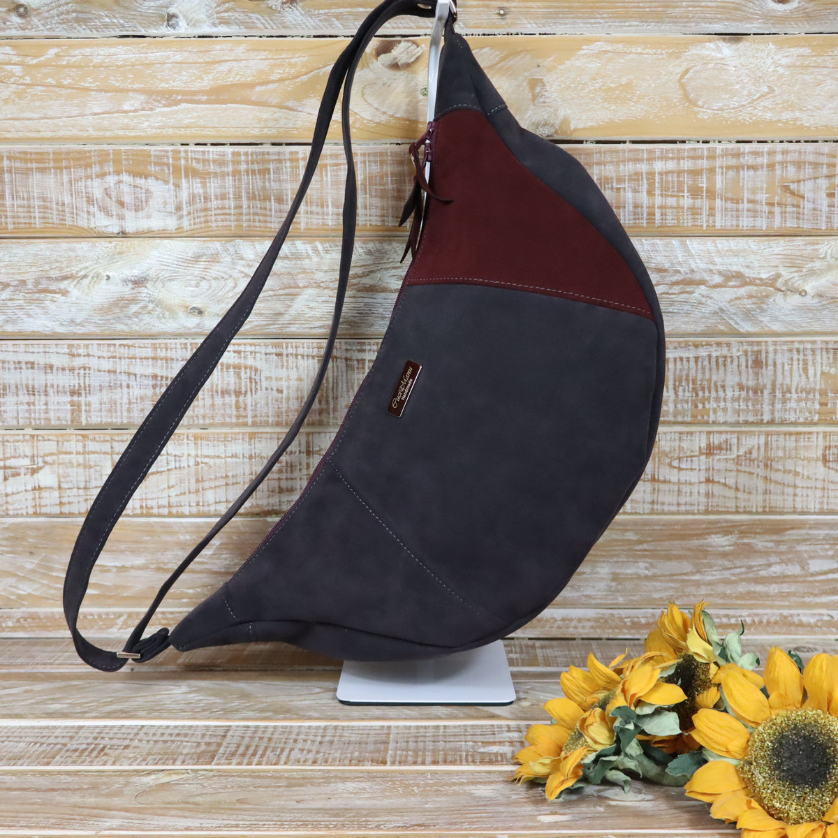 Livia grigio bordeaux