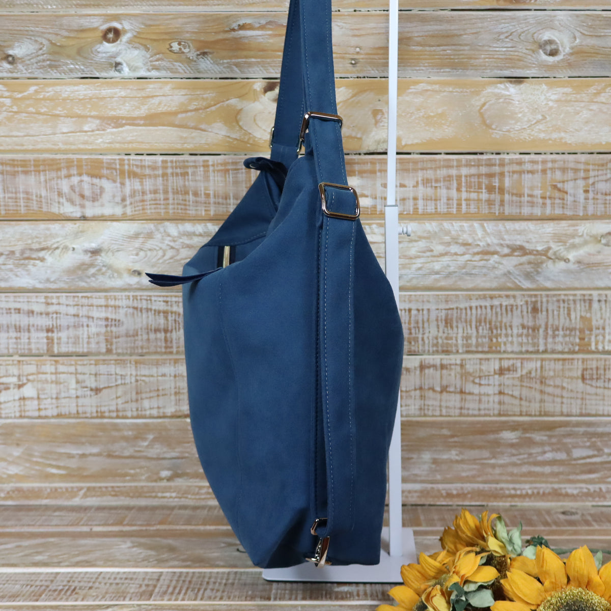 Grün Lila Rucksack Tasche
